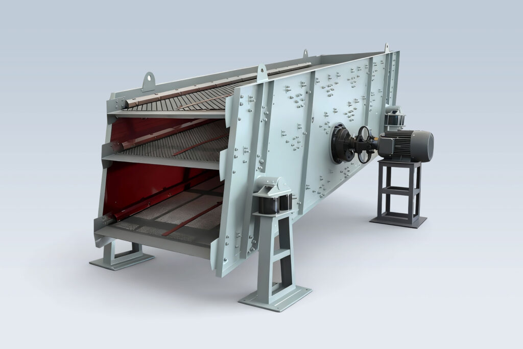 Mesin Vibrating Screen Tambang