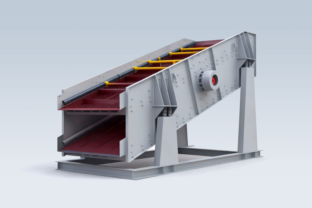 Mesin Vibrating Screen Tambang