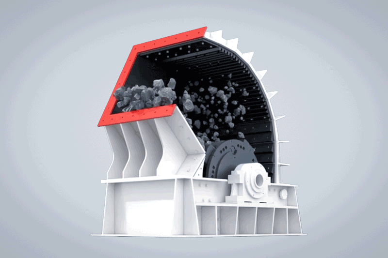 Prinsip kerja Mesin Penghancur Palu