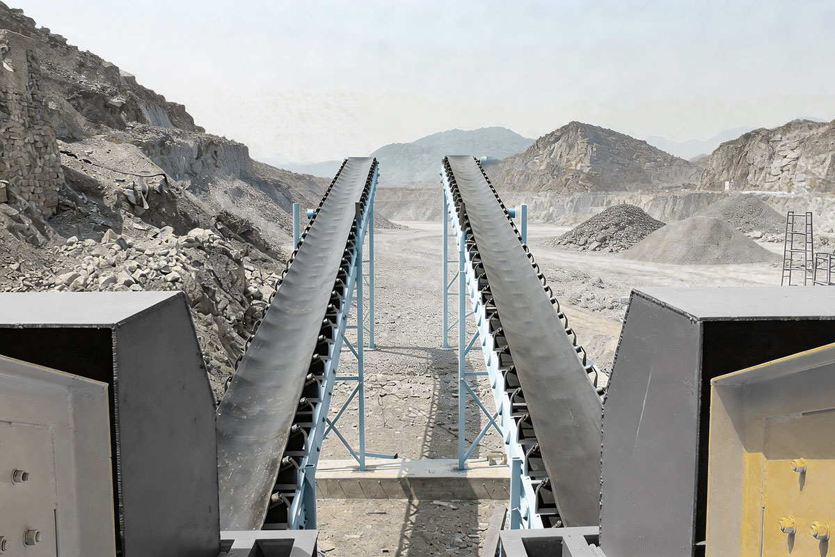 Aplikasi Belt Conveyor